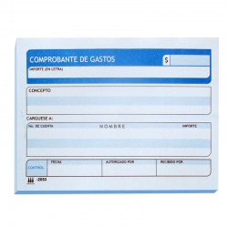FT COMPROBANTE GASTO 1/4 CARTA