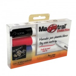 MARCADOR PIZARRON MAGISTRAL 4